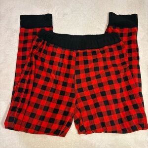 Women's plaid pj pants
